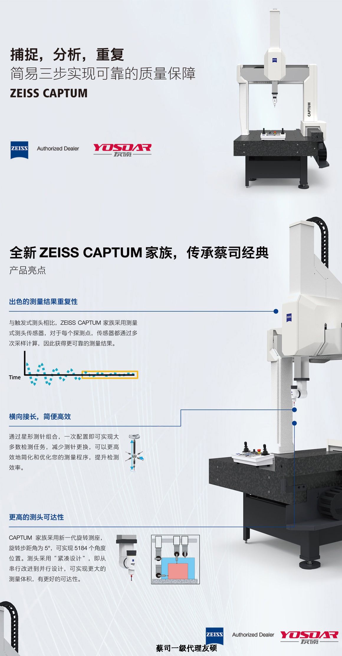 四川蔡司三坐标CAPTUM